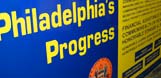 Philadelphia progress jobsite sign