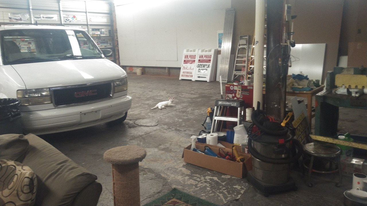 Marty By The GMC Van