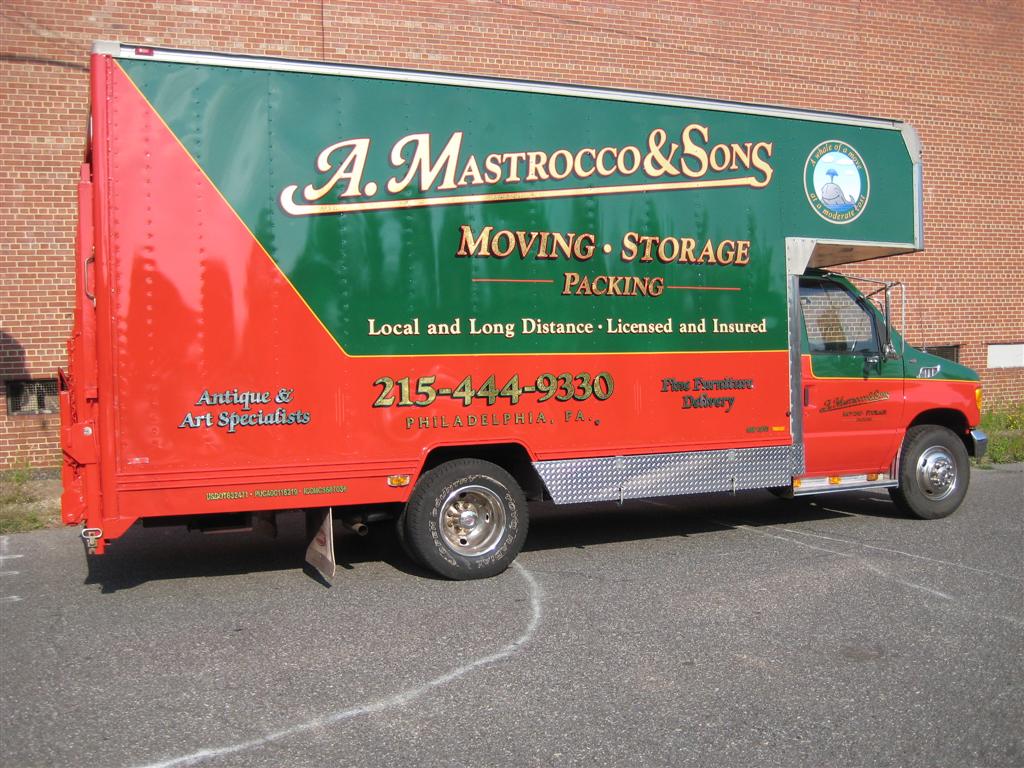 A Mastrocco And Sons Box Truck