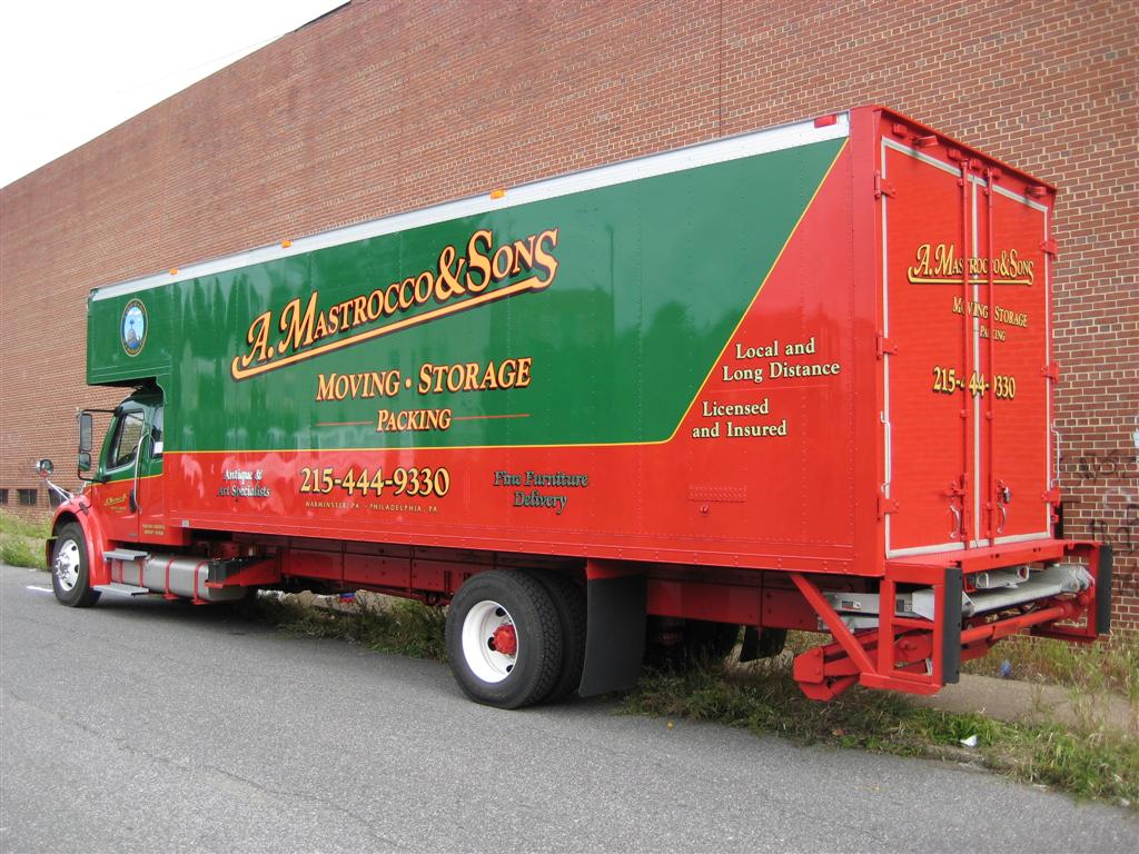 A Mastrocco And Sons Moving Truck