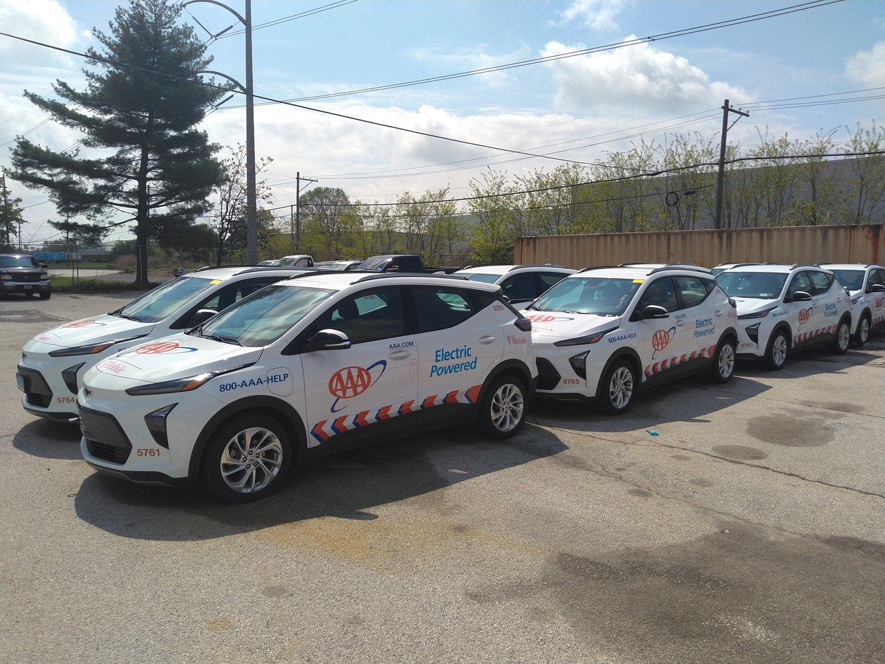 AAA Roadside Assistance Chevy Bolt EV Fleet