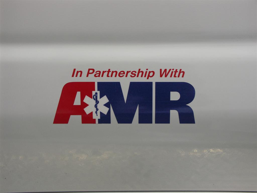 AMR American Medical Response Ambulance Decal