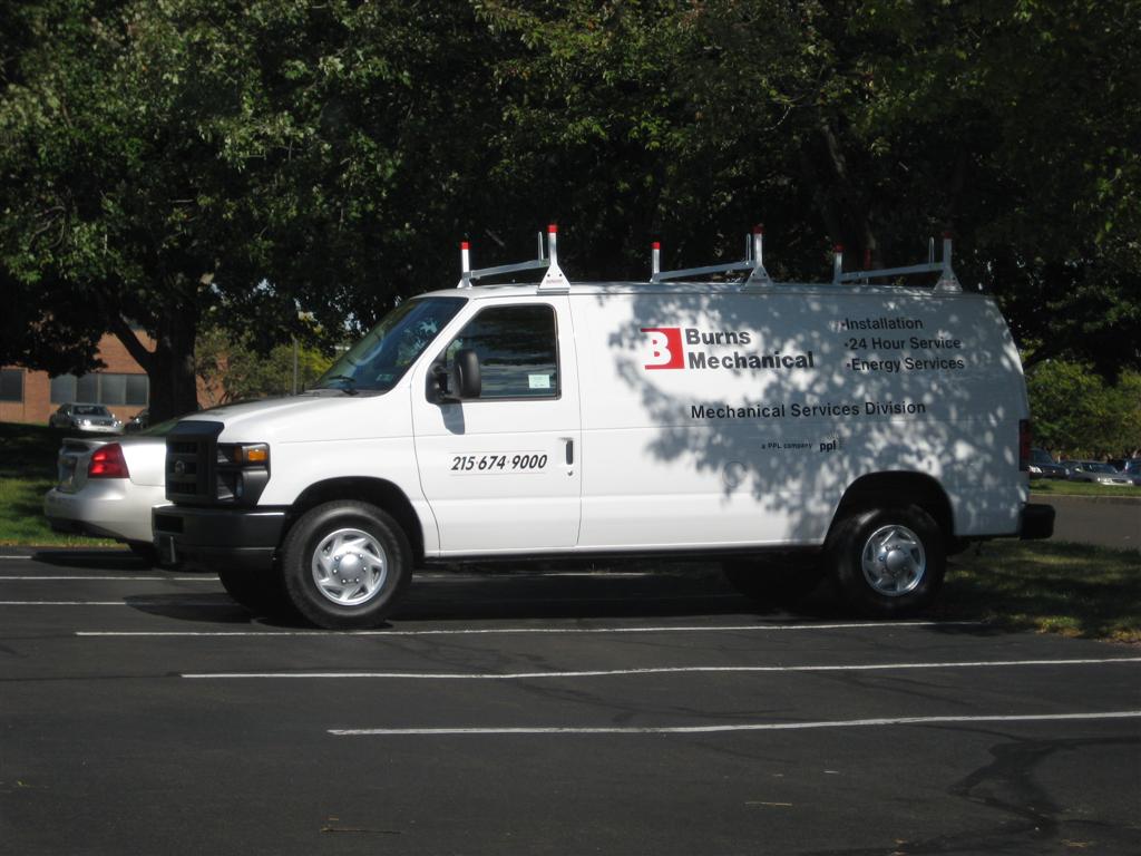 Burns Mechanical Van