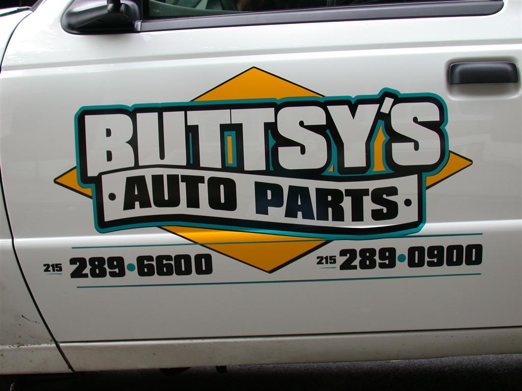 Buttsys Auto Parts Pickup Truck