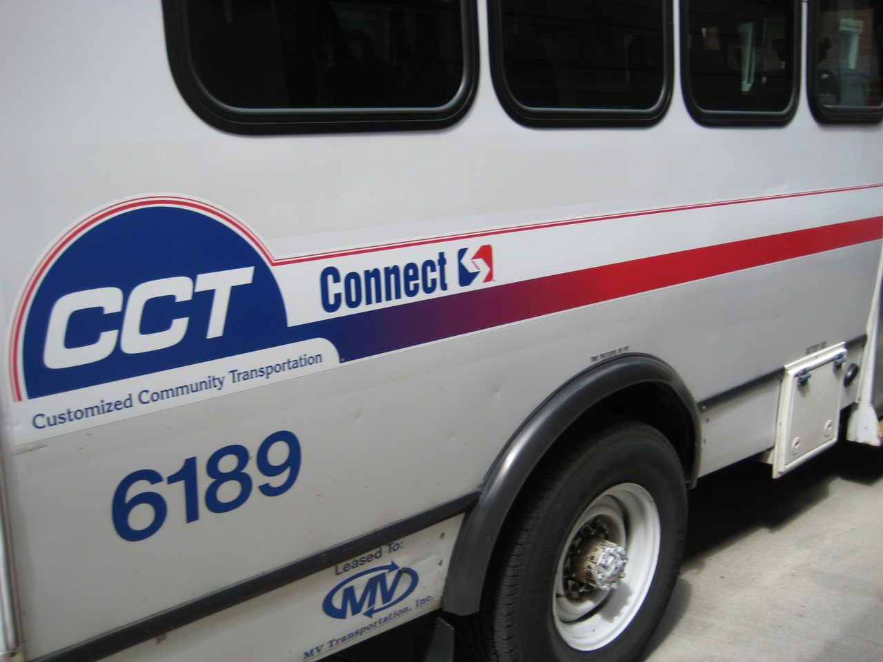 CCT Connect Customized Community Transportation Bus