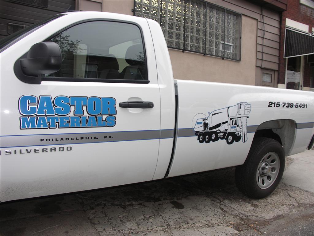 Castor Materials Pickup Truck