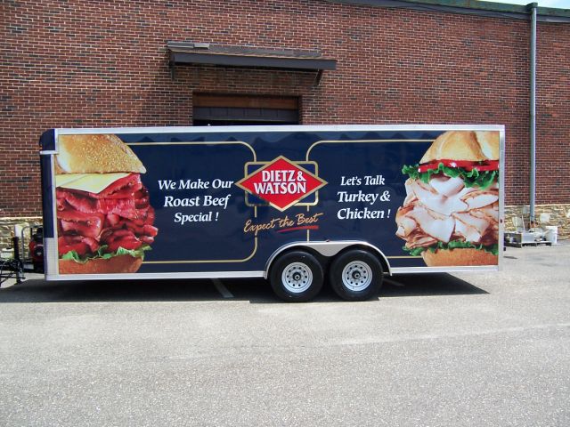 Dietz And Watson Enclosed Trailer