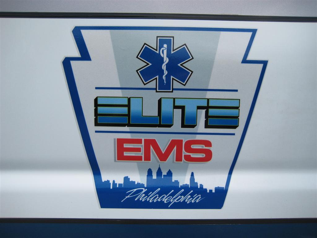 Elite EMS Philadelphia Ambulance Keystone Logo