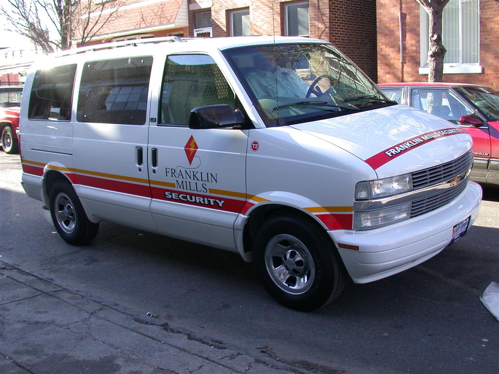 Franklin Mills Security Van