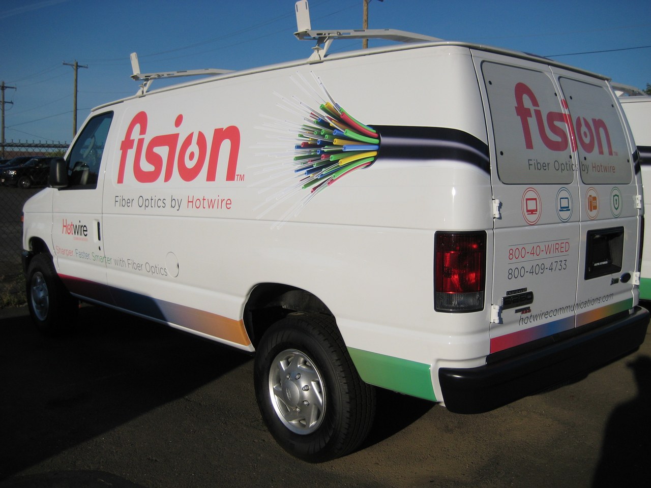 Fusion Fiber Optics By Hotwire Van