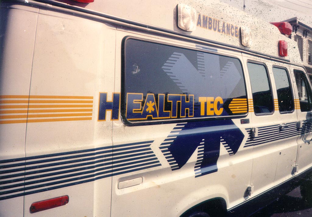 Health Tec Ambulance Gold And Navy Star Of Life