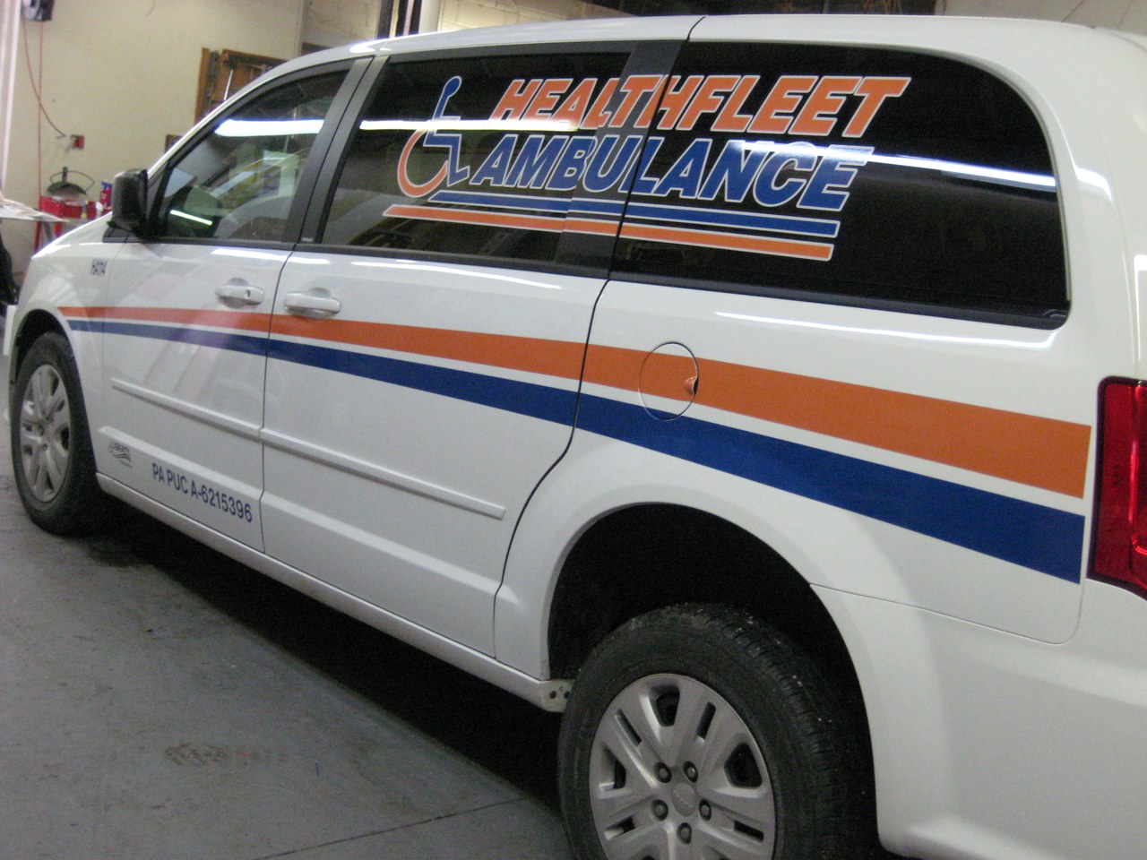 Healthfleet Ambulance Chrysler Town And Country Minivan