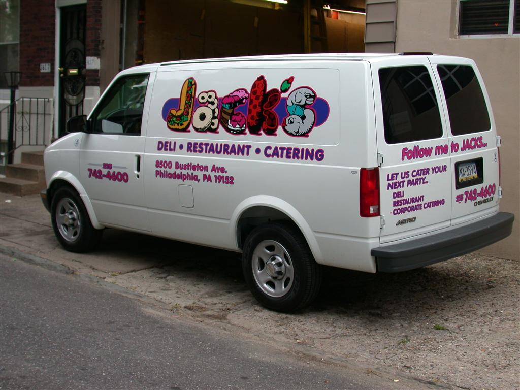 Jacks Deli Restaurant And Catering Van