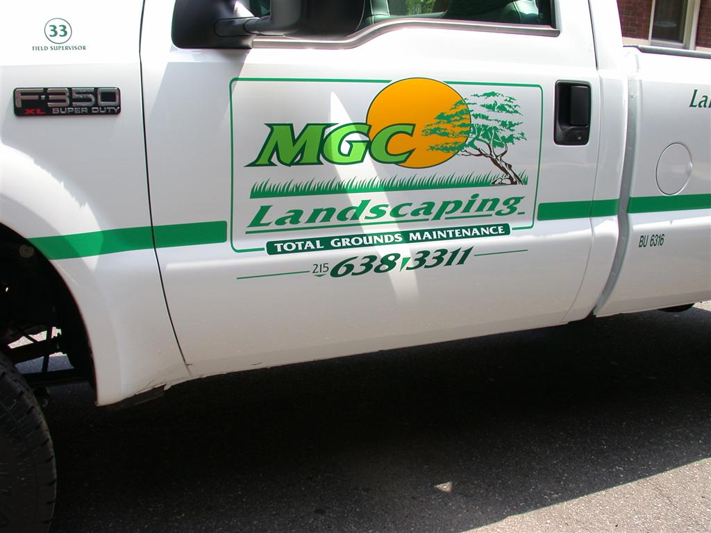 MGC Landscaping Pickup Truck