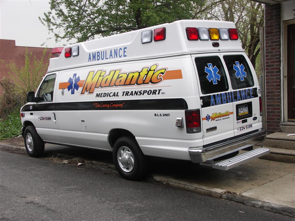 Midlantic Medical Transport Ambulance BLS Unit The Caring Company