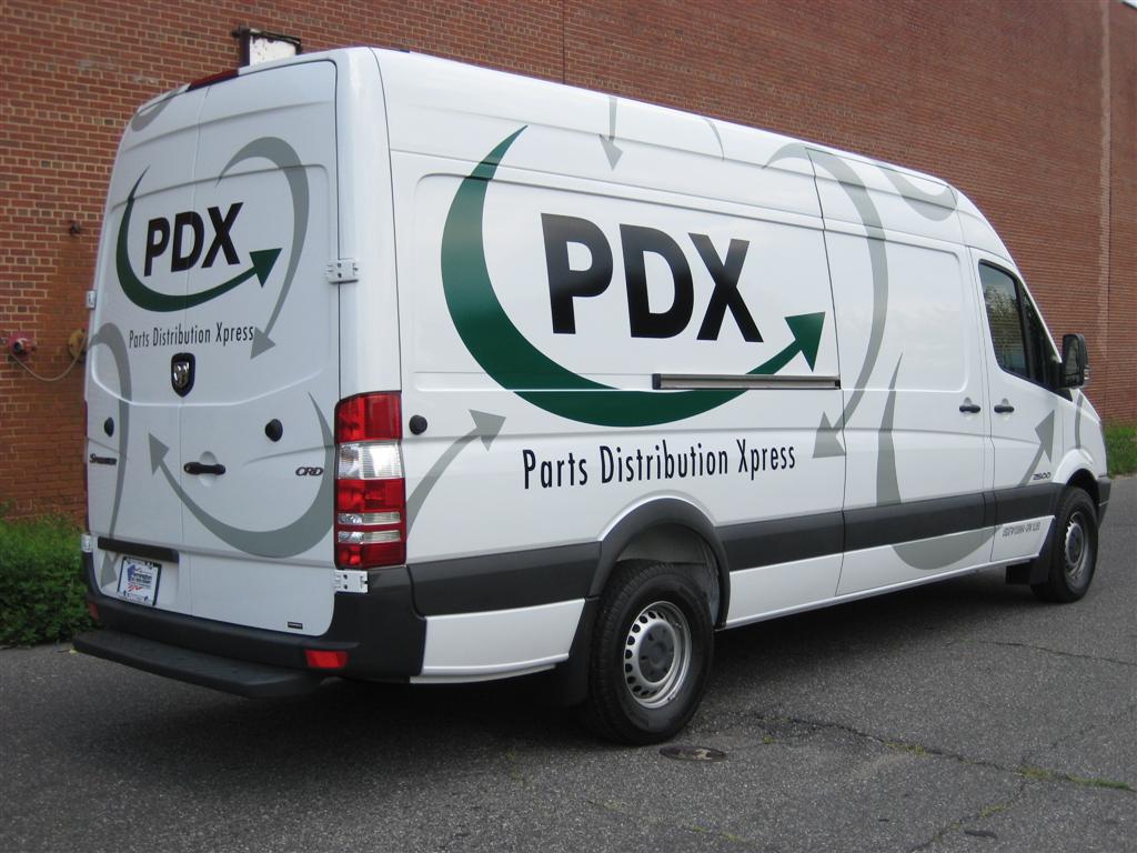 PDX Parts Distribution Xpress Sprinter Van