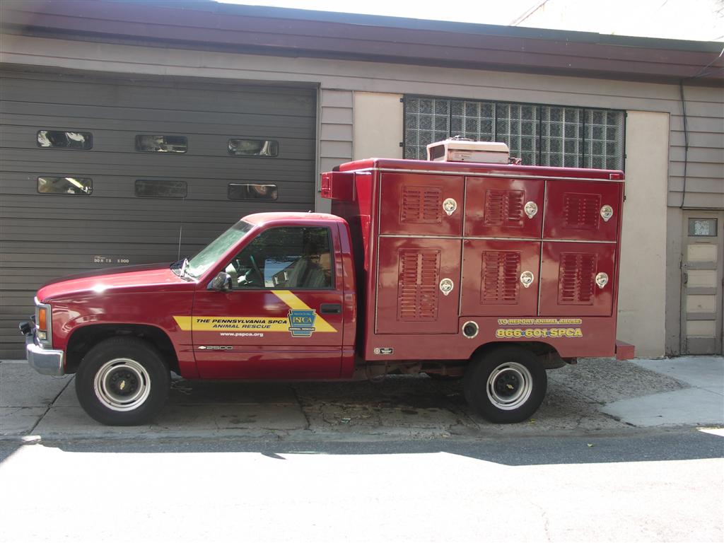 PSPCA Animal Rescue Truck