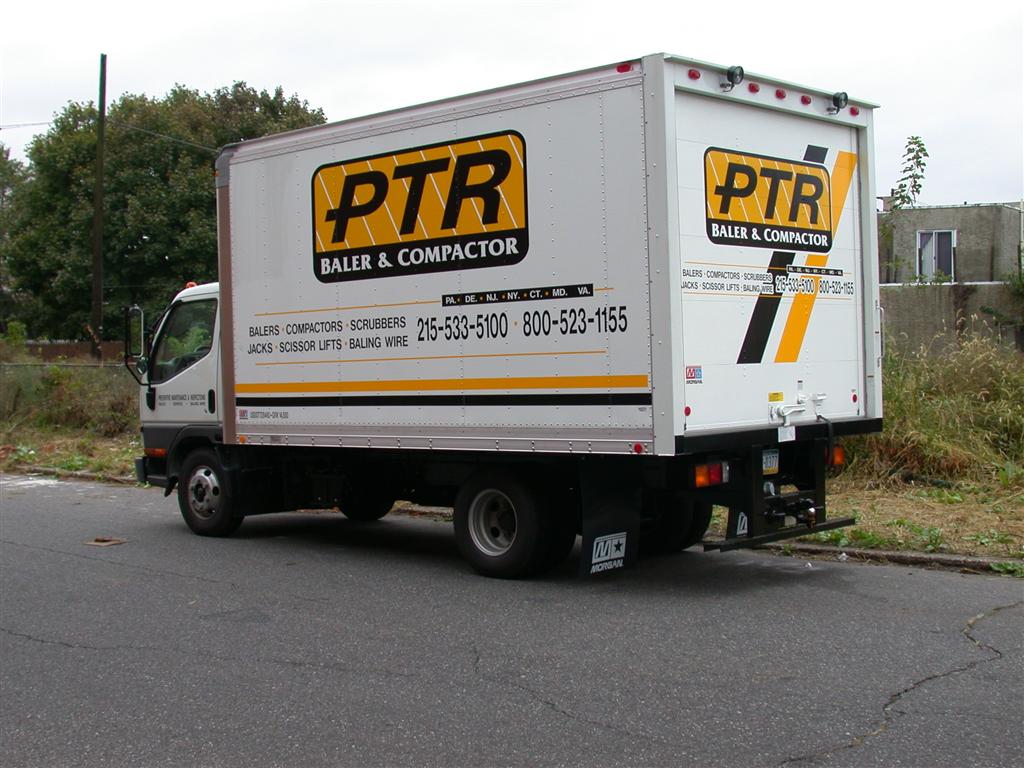 PTR Baler And Compactor Box Truck