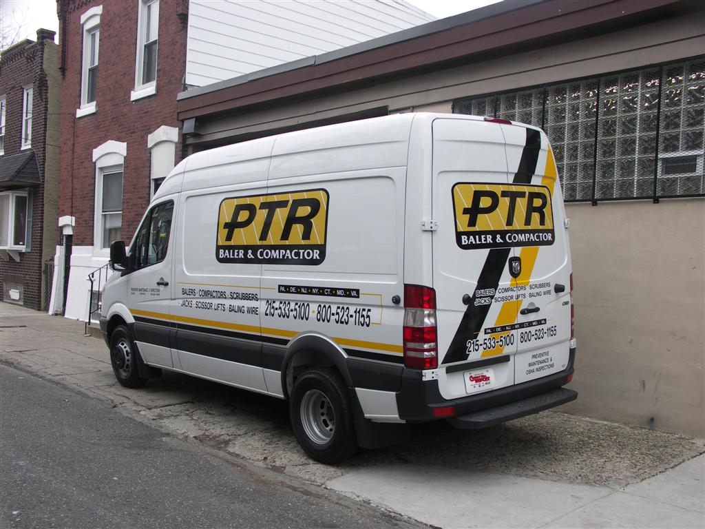 PTR Baler And Compactor Sprinter Van
