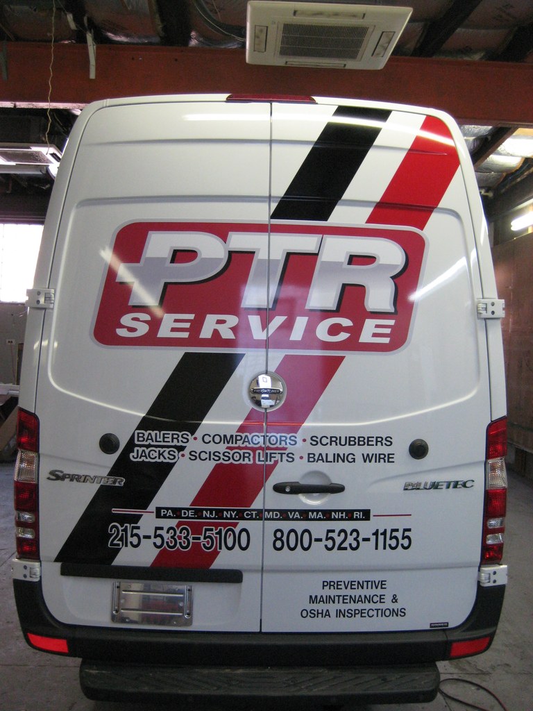 PTR Service Sprinter Van Rear Doors