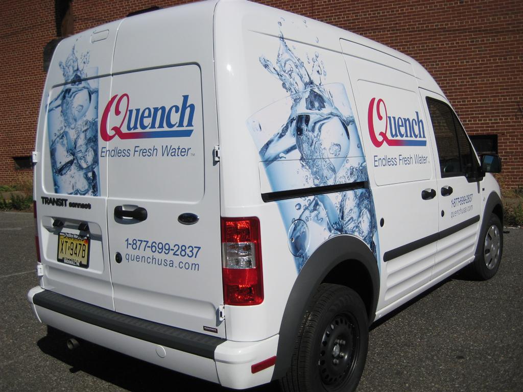 Quench Ford Transit Connect Van Rear