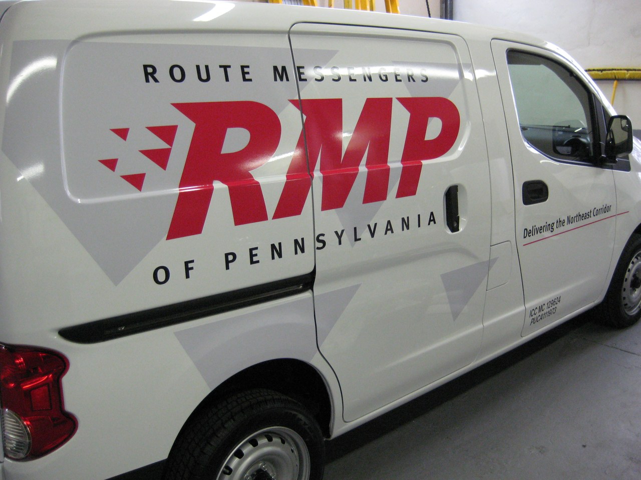 Route Messengers Of PA Nissan NV200 Van
