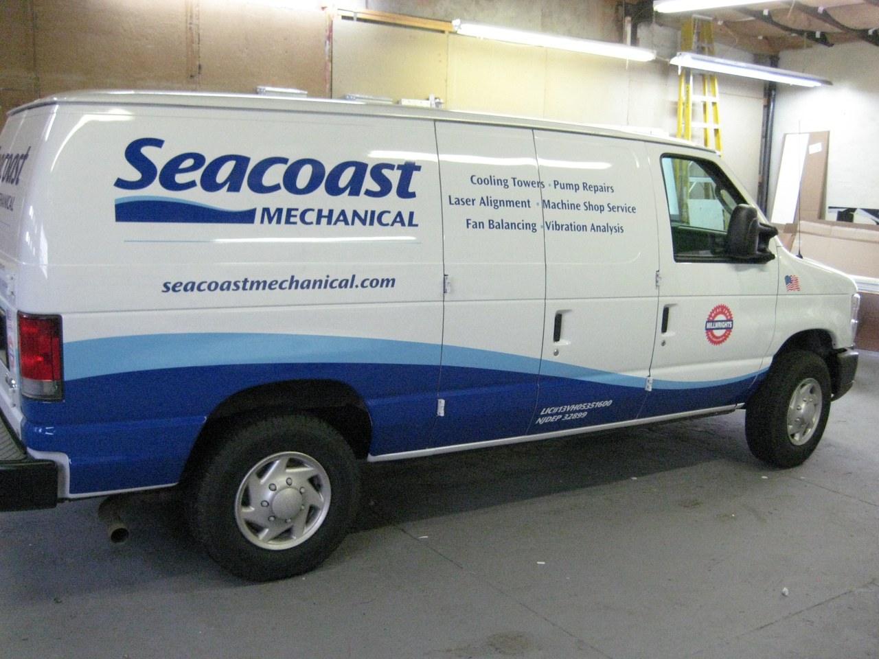 Seacoast Mechanical Van