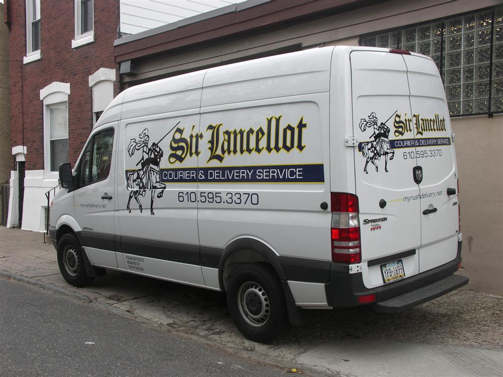 Sir Lancellot Courier And Delivery Sprinter Van