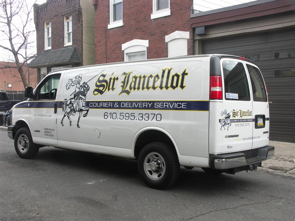 Sir Lancellot Courier And Delivery Van