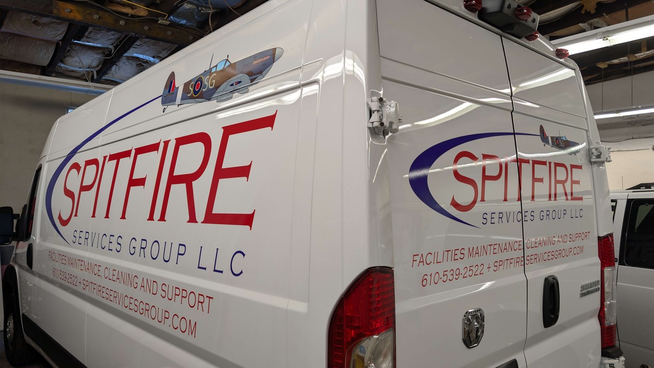 Spitfire Services Group LLC Van