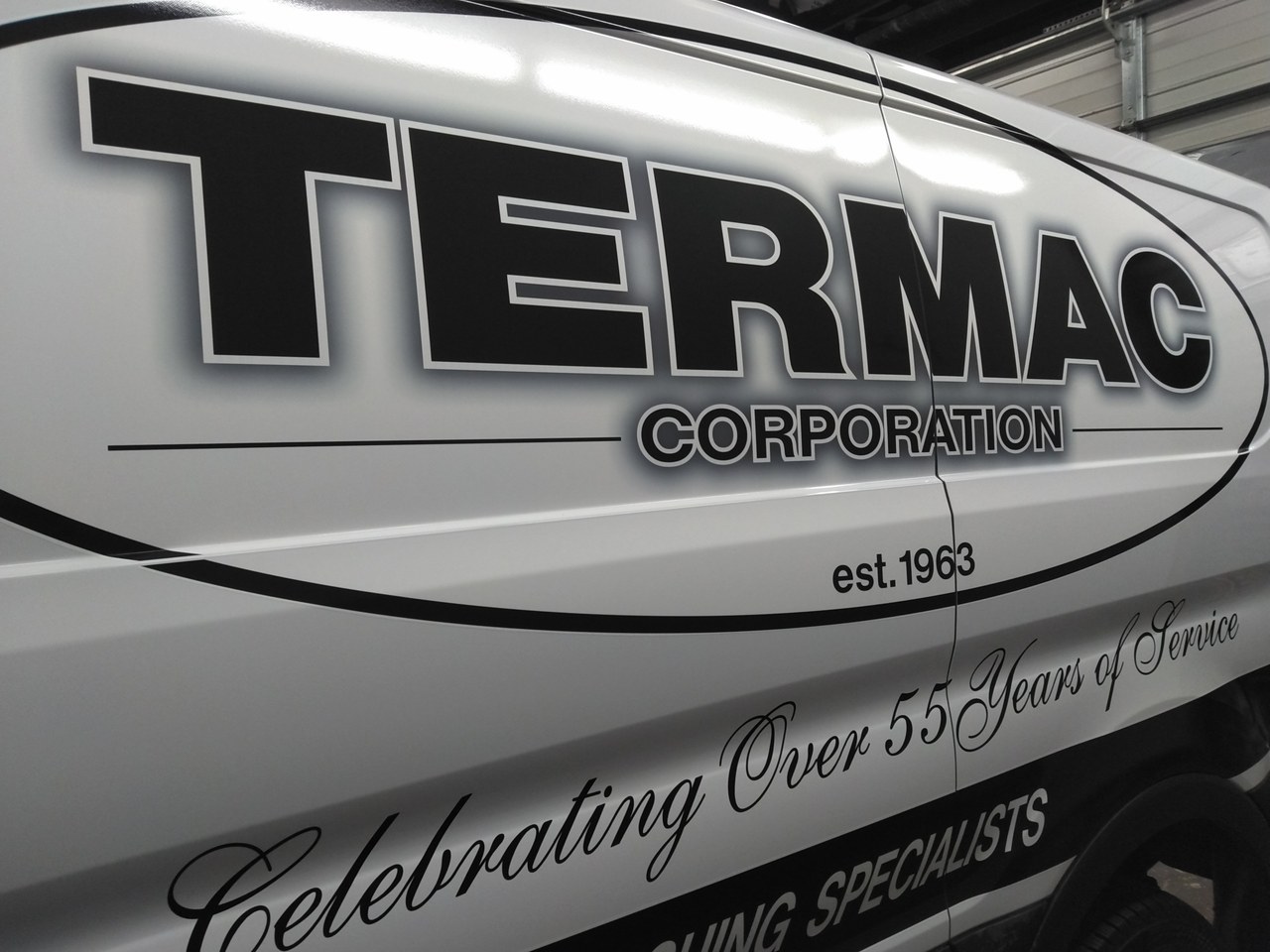 Termac Corporation Tanker Truck Side Close Up