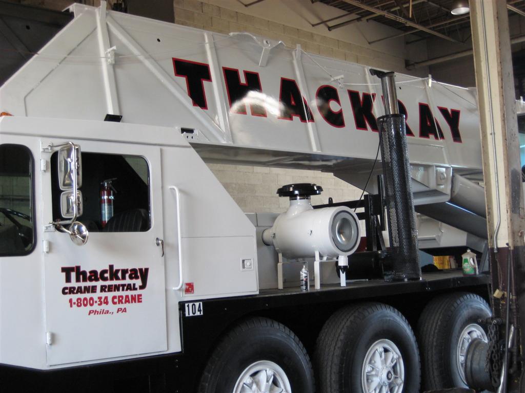 Thackray Crane Rental Lattice Boom Truck Crane