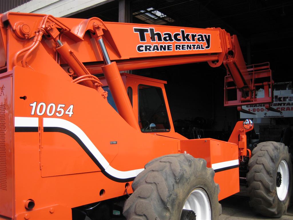 Thackray Crane Rental Rough Terrain Crane