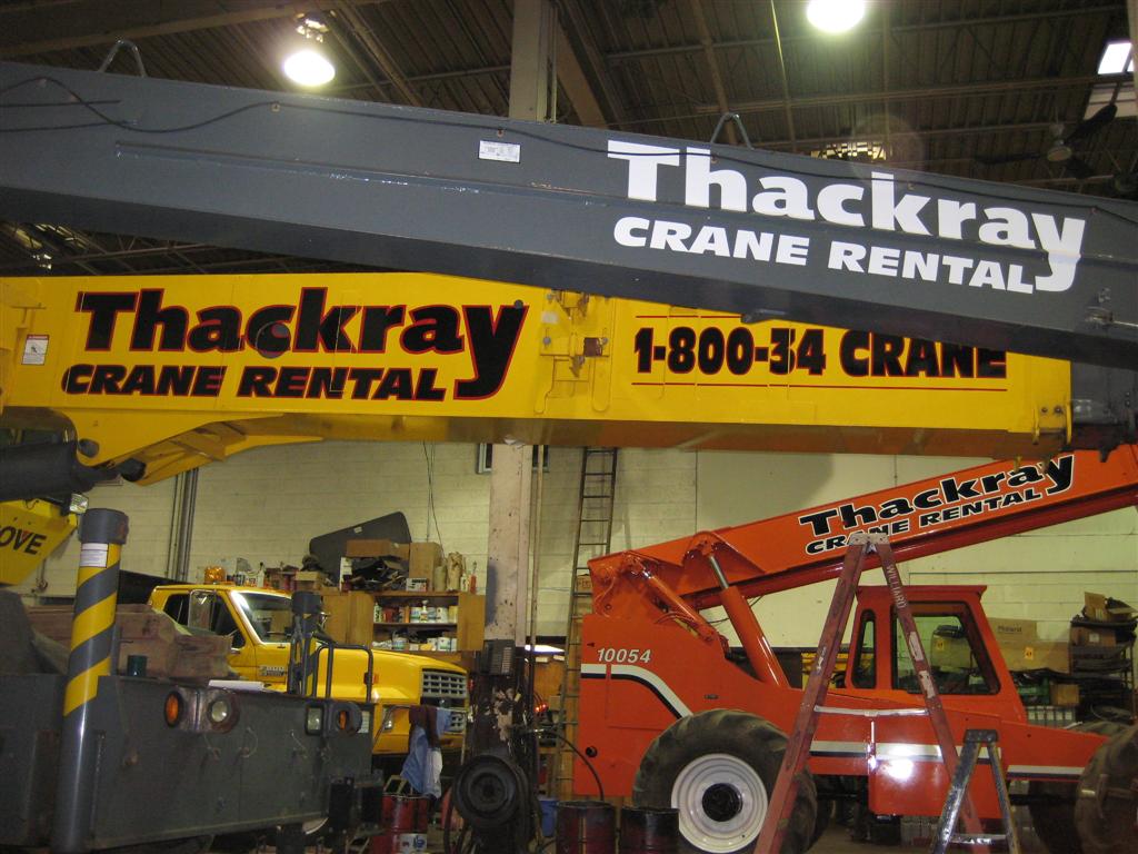 Thackray Crane Rental Shop Cranes