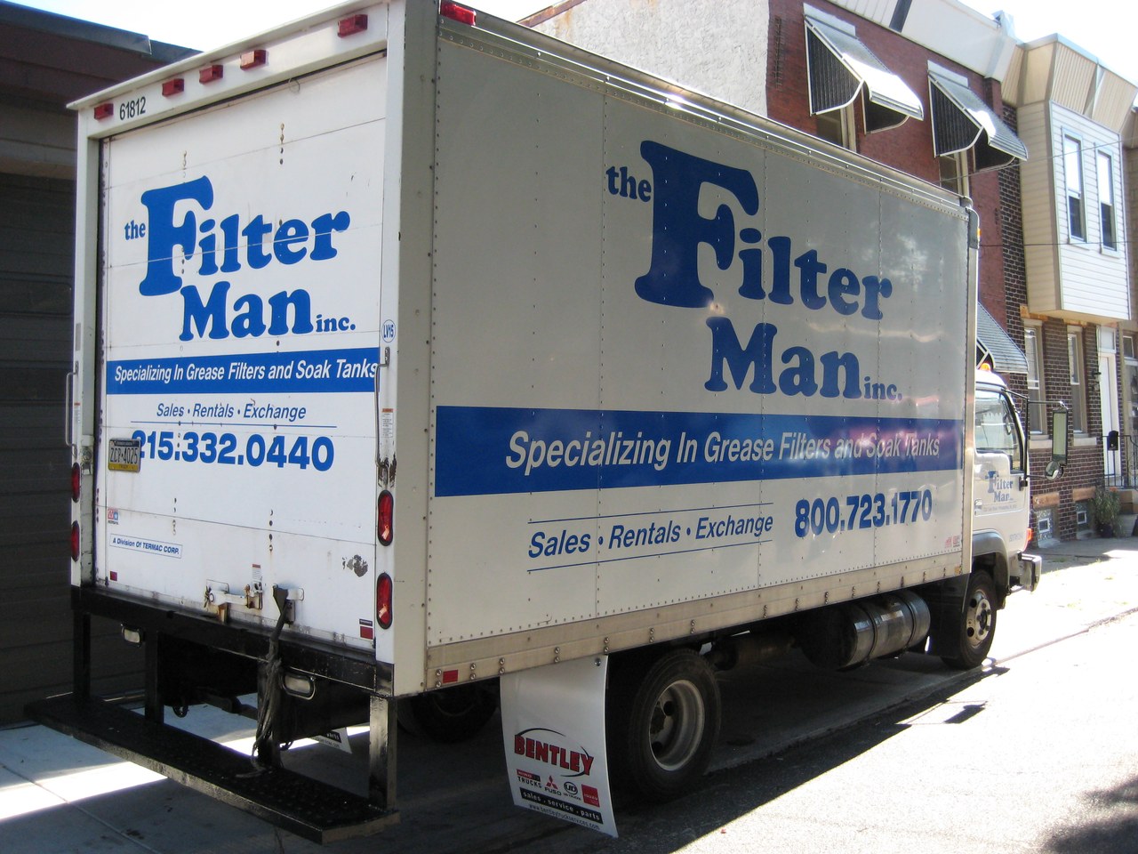 The Filter Man Inc Box Truck