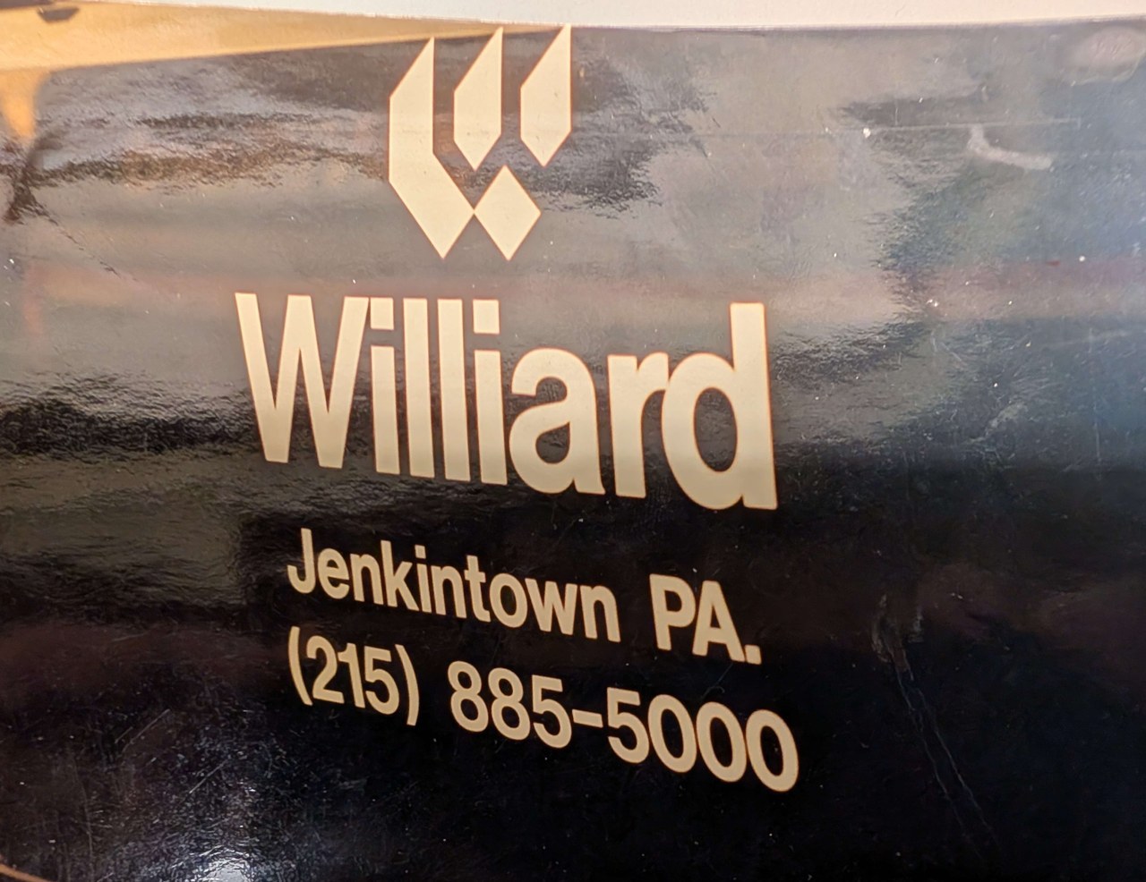 Williard Jenkintown PA Fleet Vehicle Lettering