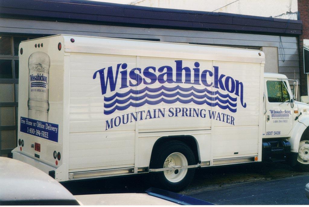 Wissahickon Mountain Spring Water Box Truck
