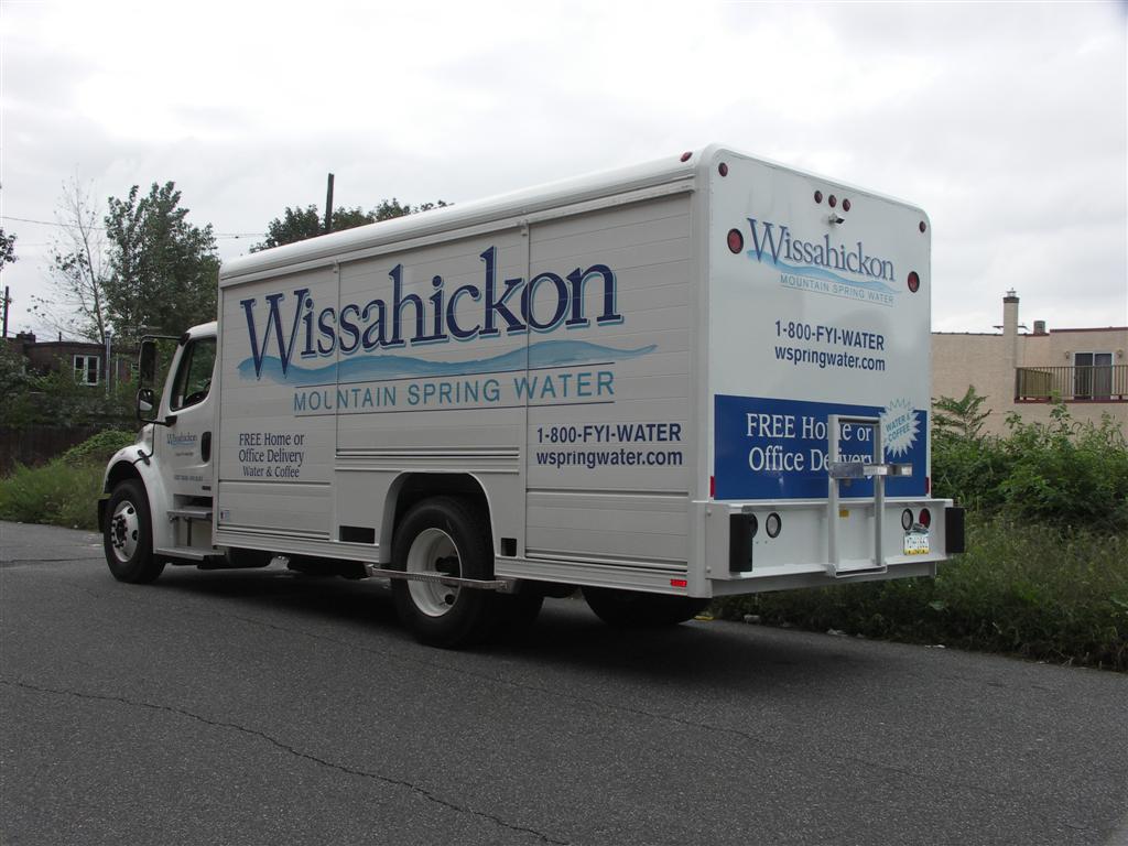 Wissahickon Mountain Spring Water Delivery Truck