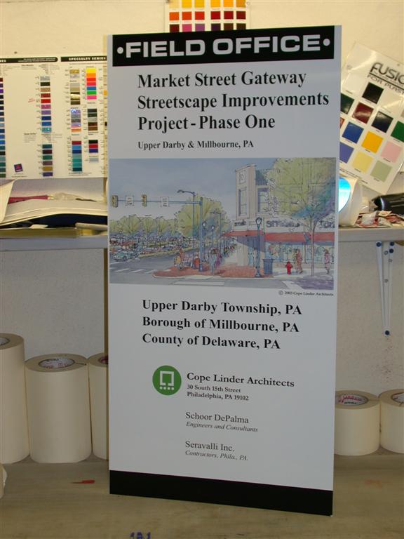 Market Street Gateway Streetscape Phase One Upper Darby