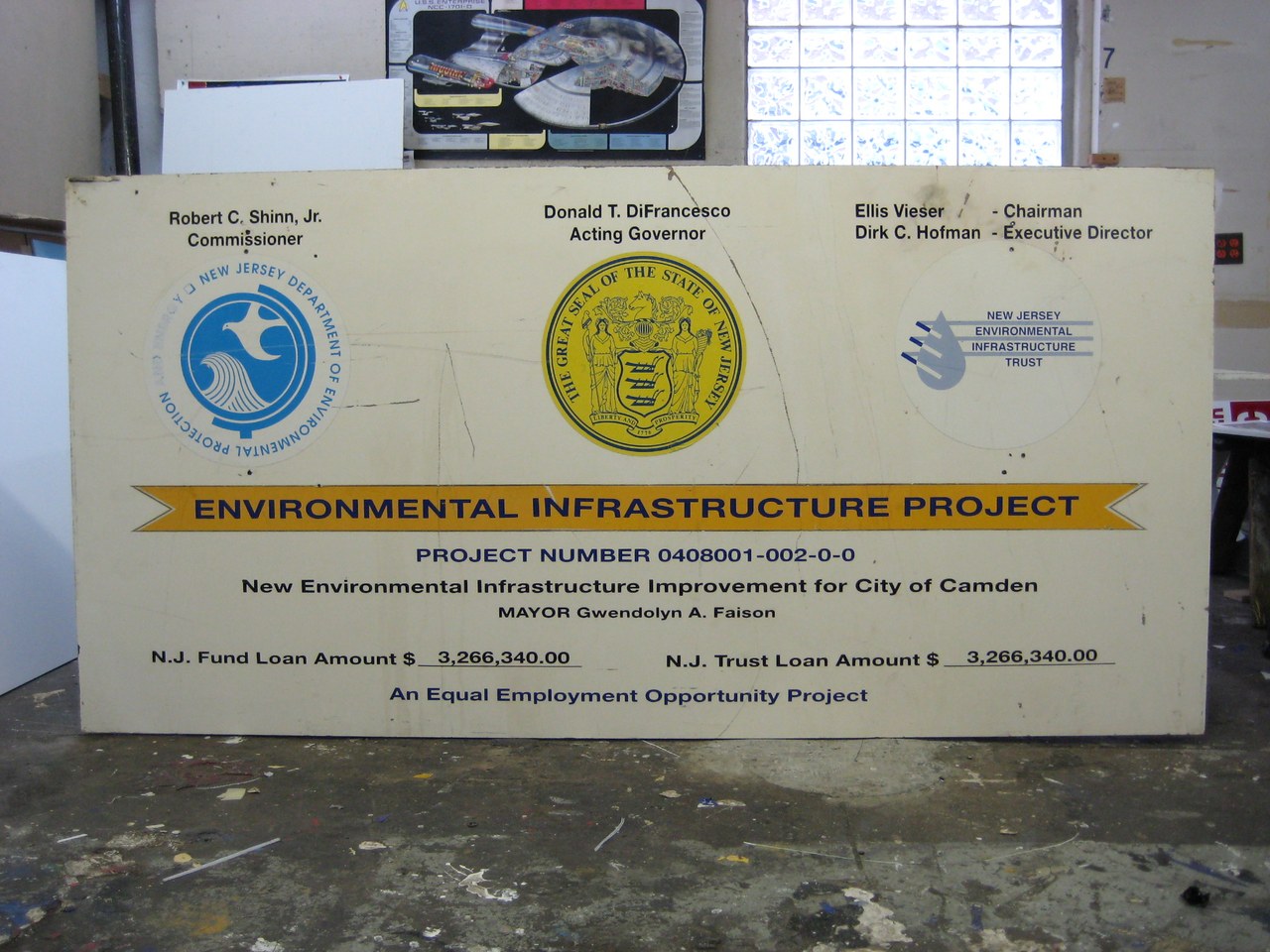 NJ DEP Environmental Infrastructure Project Camden