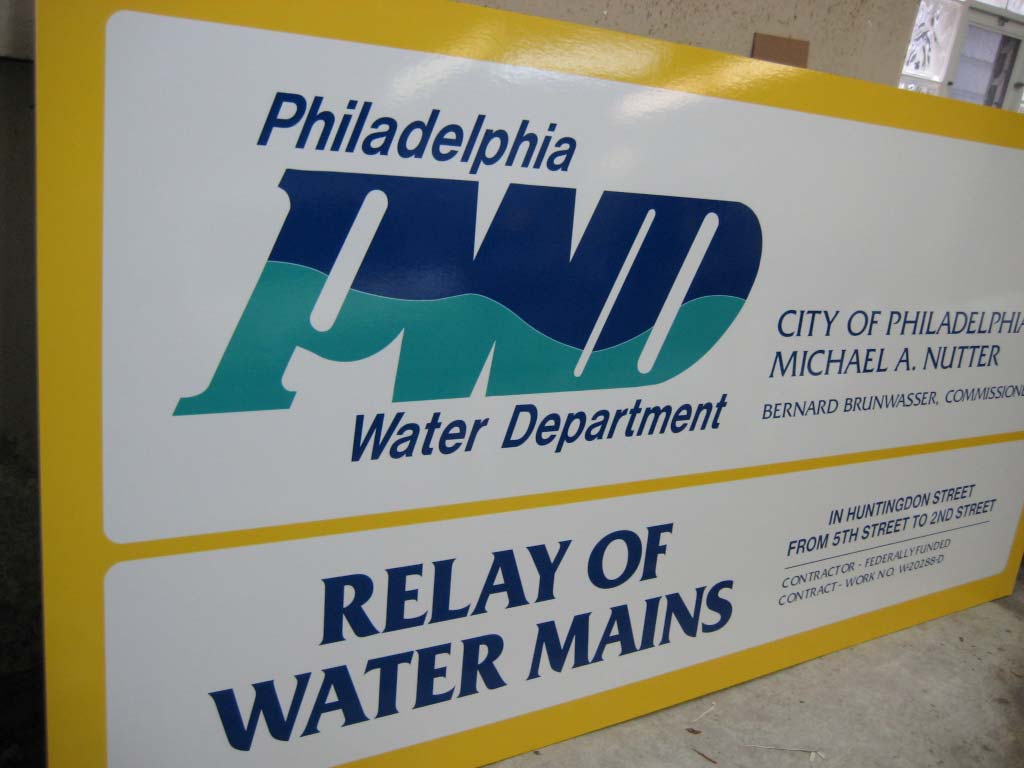 Philadelphia Water Dept Relay Of Water Mains Huntingdon Street