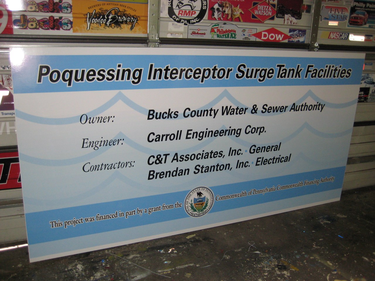 Poquessing Interceptor Surge Tank Facilities Bucks County