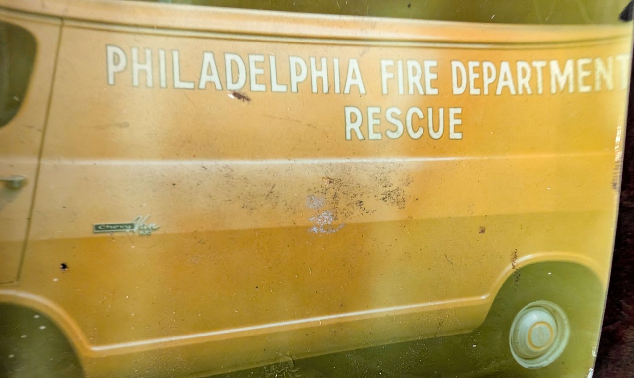 Philadelphia Fire Department Rescue Chevy Van