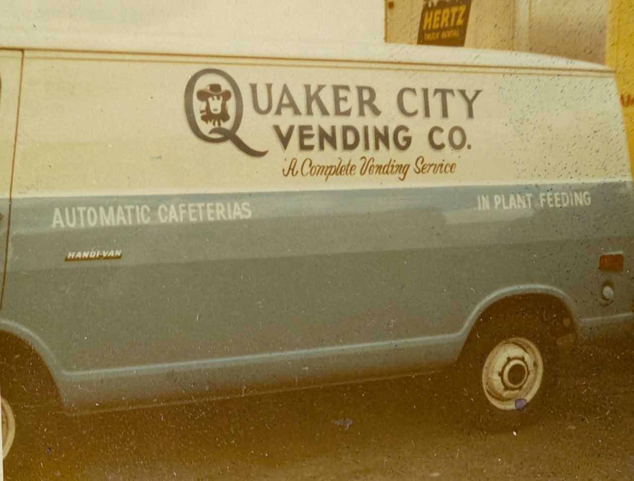 Quaker City Vending Co A Complete Vending Service Van