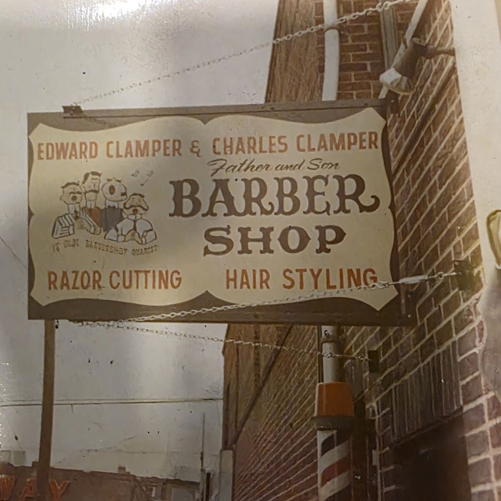 barber shop signage