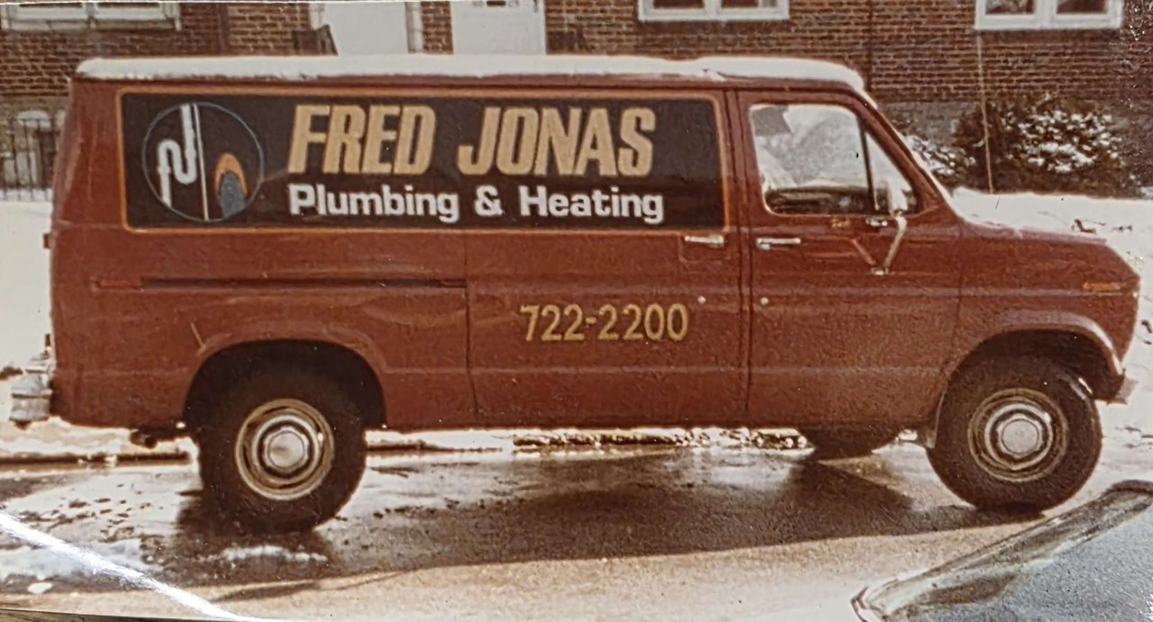 fred jonas plumbing heating van
