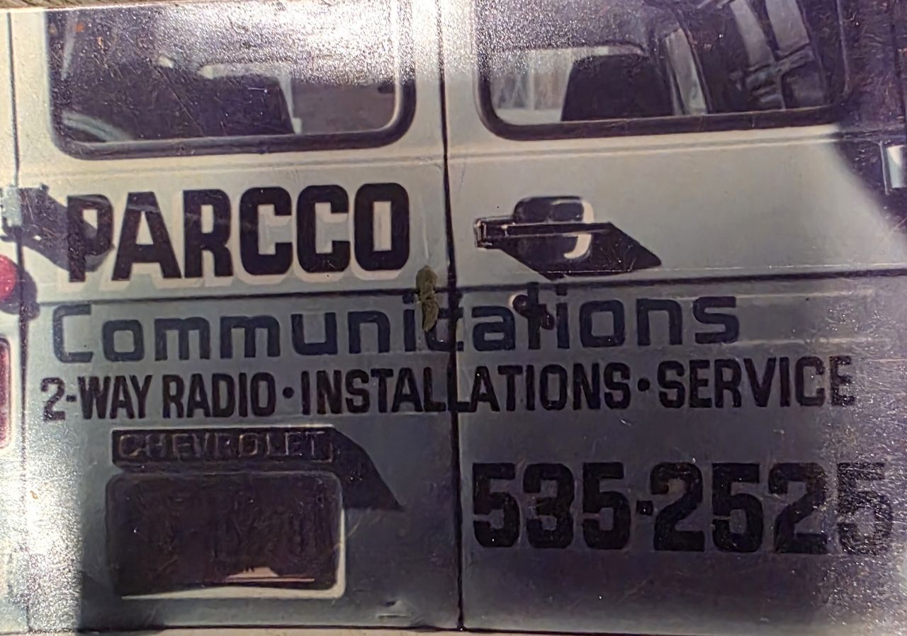parcco communications vehicle
