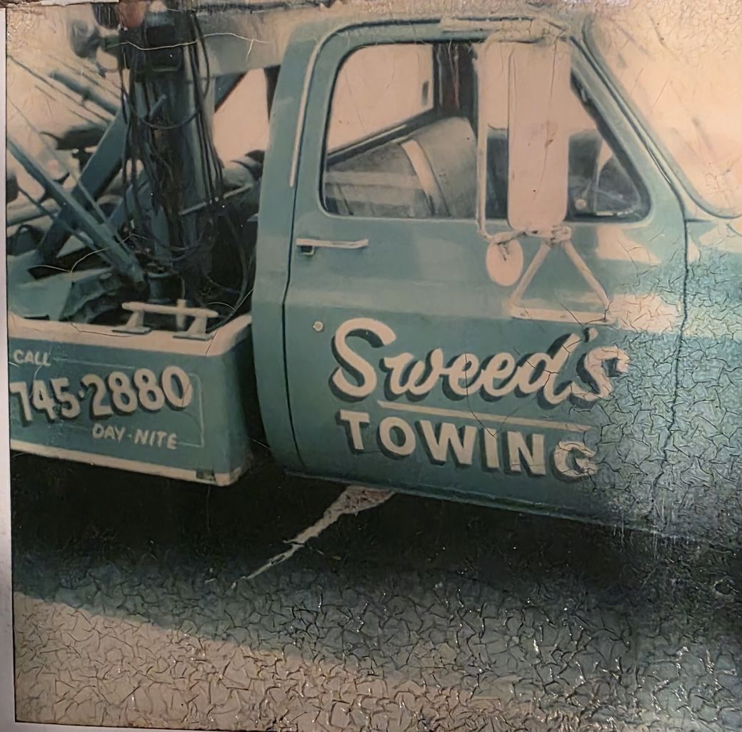 sweeds towing vehicle