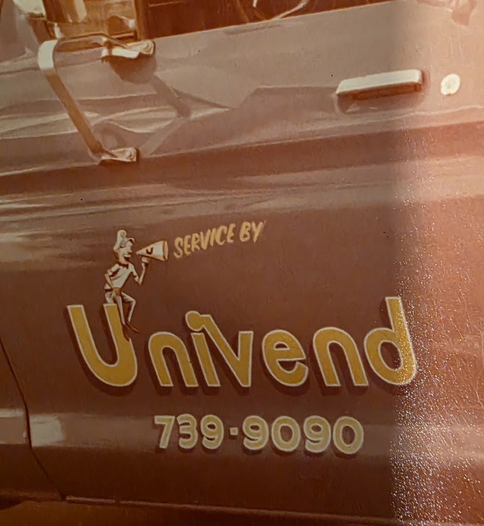 univend service truck