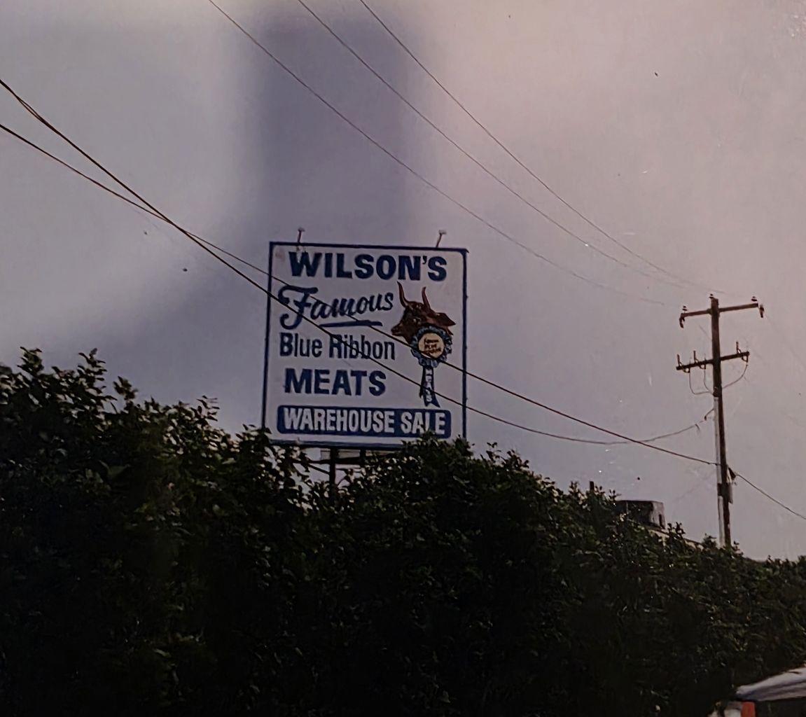 wilson meats sign